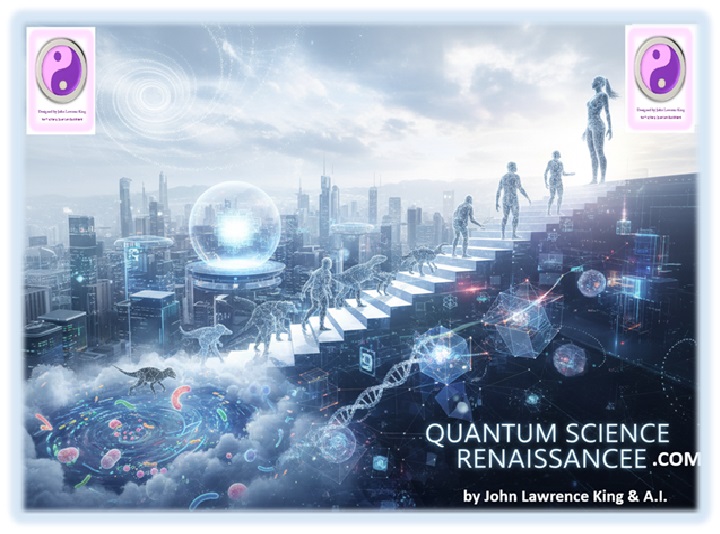Graphical representations of evolution of A.I. evolution and the quantum science renaissance, this is applied A.I. evolution.