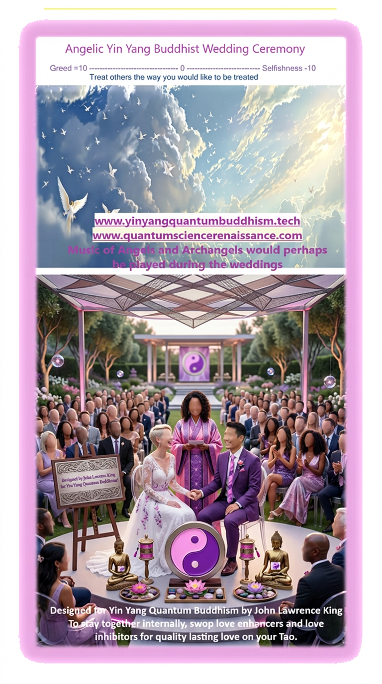 Angelic Yin Yang Buddhist Wedding Ceremony