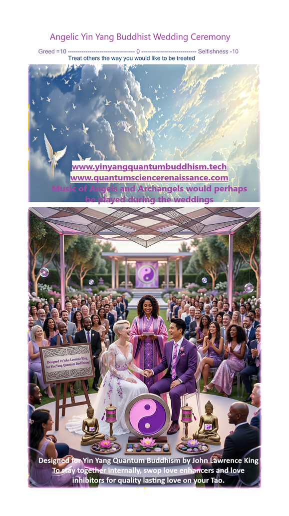 Angelic Yin Yang Buddhist Wedding Ceremony